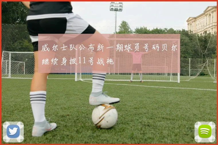 威尔士队公布新一期球员号码贝尔继续身披11号战袍